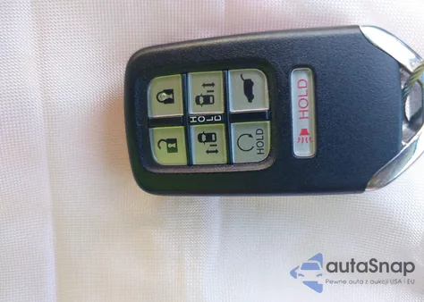 2022 Honda Odyssey Ex z USA, uszkodzony, nr VIN 5FNRL6H51NB023507